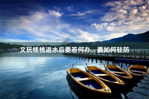 文玩核桃进水后要若何办，要如何驻防